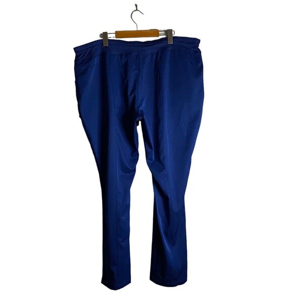 Scrubletics Women's Blue Pull-On Waist Scrub Pants Sz 2XL - Picture 4 of 7